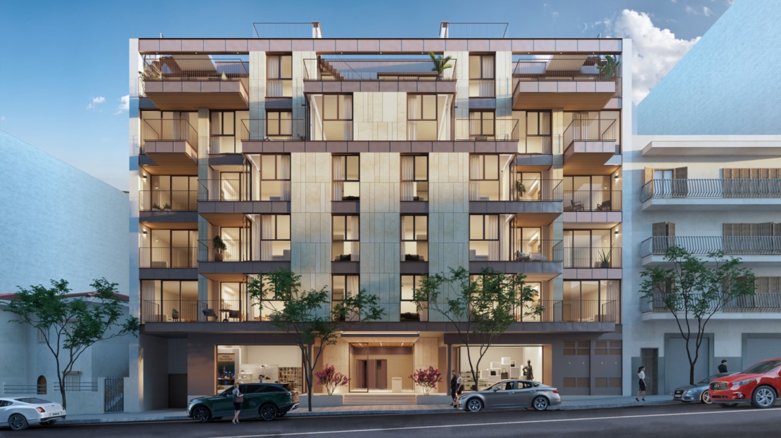 A-4137_ 25 NEUBAU! Beeindruckendes Luxus Penthouse mit zwei Terrassen, zum mitgestalten, im Herzen von Palma