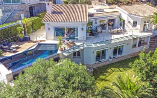 V-4250 Santa Ponsa Moderne Villa mit atemberaubendem Weitblick bis auf die Bucht von Santa Ponsa