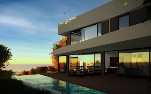 V-4293-69 PROJEKT! Luxuriöse Villa in erster Meereslinie und Traum Ausblick in Cala Blava, am Rande von Palma 3