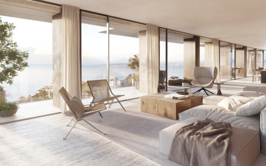 A-4385 PROJEKT! Apartment auf höchstem Luxus Niveau mit Meerblick in Top Lage von Bendinat