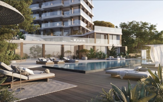 A-4396 PROJEKT! Luxus Apartment mit herrlicher Aussicht in einem Apartmentkomplex mit Gemeinschaftspool und Spa