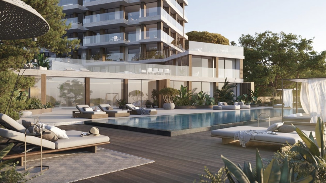 A-4396 PROJEKT! Luxus Apartment mit herrlicher Aussicht in einem Apartmentkomplex mit Gemeinschaftspool und Spa
