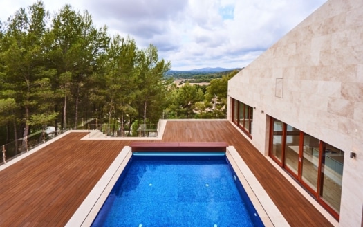 V-2082 Stylische Villa mit Ferienvermietungslizenz und herrlichem Weitblick, neben dem Golfplatz in Canyamel