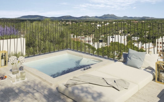 V-4482 PROJEKT! Luxuriöse Villa mit Meerblick in einer fantastischen Lage und in Strandnähe von Cala Figuera