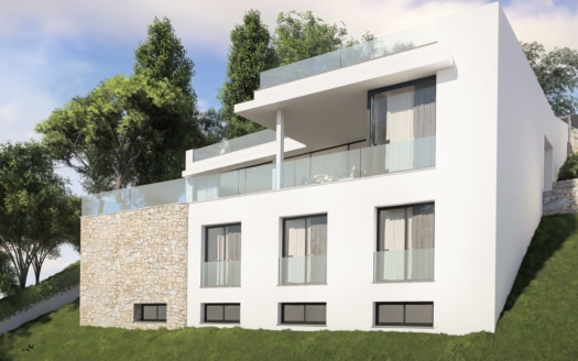 V-4551 PROJECT! Luxury villa with pool in sought-after, quiet location of Costa d'en Blanes
