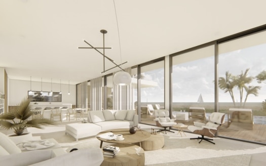 V-4595 PROJEKT! Luxus Villa mit Meerblick zur Mitgestaltung in ruhiger Lage von Cala Vinyas