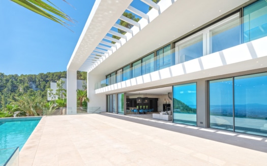 V-3874 Son Vida Neubau Villa der Superlative! Im exklusiven Son Vida mit Blick über Palma und das Meer