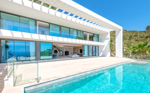 V-3874 Son Vida Neubau Villa der Superlative! Im exklusiven Son Vida mit Blick über Palma und das Meer