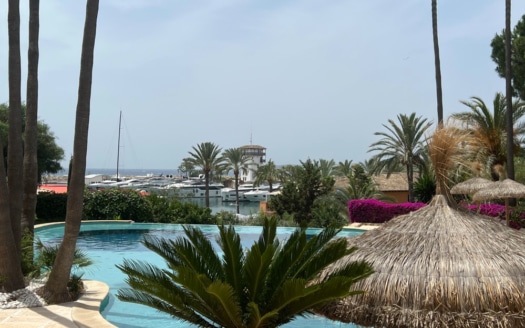 A-4710-85 Elegantes mediterranes Apartment in Puerto Portals mit spektakulärem Meer- und Hafenblick