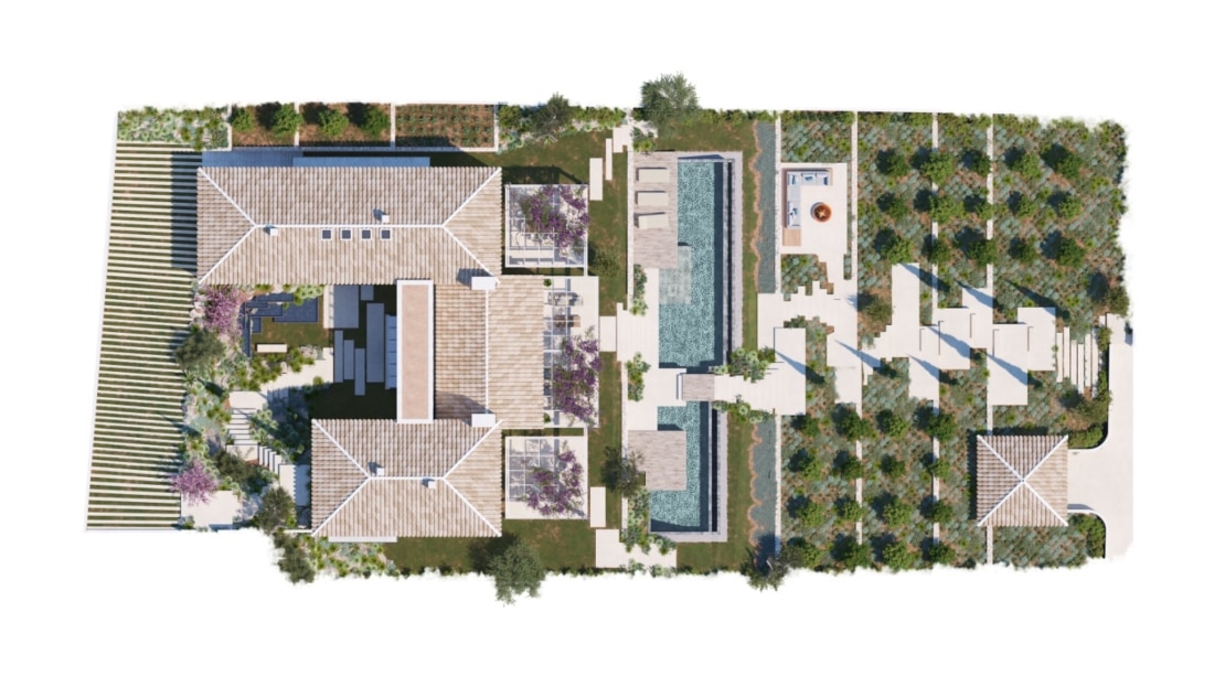 V-4217 PROJEKT! Prachtvolle Luxus-Villa mit atemberaubenden Meerblick, in Alt Bendinat, im Südwesten der Insel 4