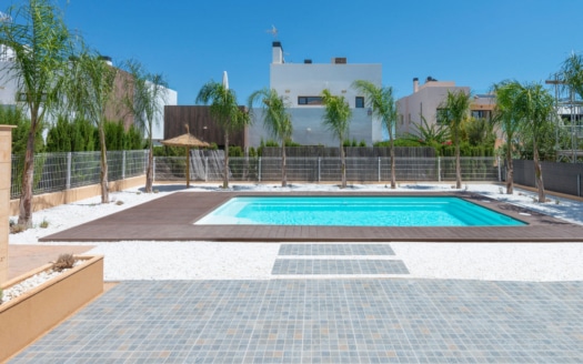 V-4766 Moderne, stylische Neubau-Villa in Sa Rapita mit großer Pool Terrasse, nah zum Strand Es Trenc 6