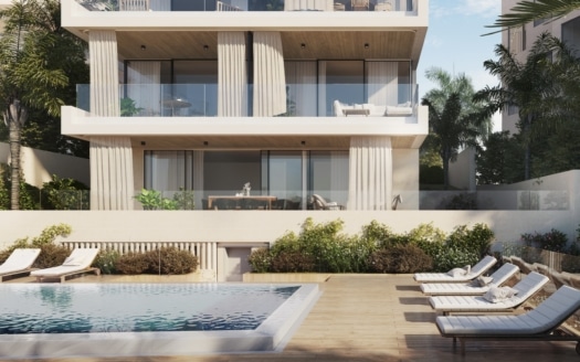 A-4826_1 PROJEKT! Traumhaftes Garten Apartment in Palma in luxuriöser Wohnanlage gleich beim Palma Hafen 9