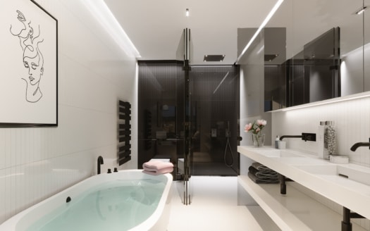 A-2956_10 PROJEKT! Modernes Luxus Apartment in Palma   in beeindruckender Apartment Anlage