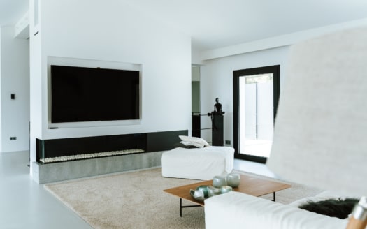 V-4715 Villa in Costa den Blanes mit elegantem, klaren Design und fantastischem Meerblick