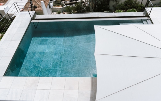V-4715 Villa in Costa den Blanes mit elegantem, klaren Design und fantastischem Meerblick