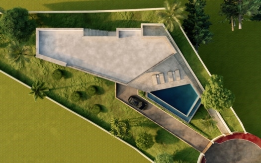 V-4854 IM BAU! Außergewöhnliche Neubau Villa in Costa den Blanes mit Infinitypool und Meerblick