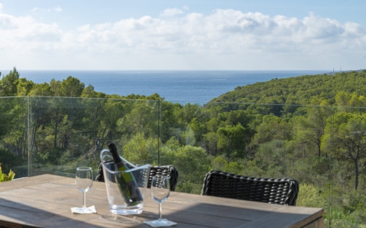 V-4269-95 Sol de Mallorca Villa mit Meerblick in privilegierter Lage oberhalb der malerischen Bucht von Cap Falco in Cala Vinyas