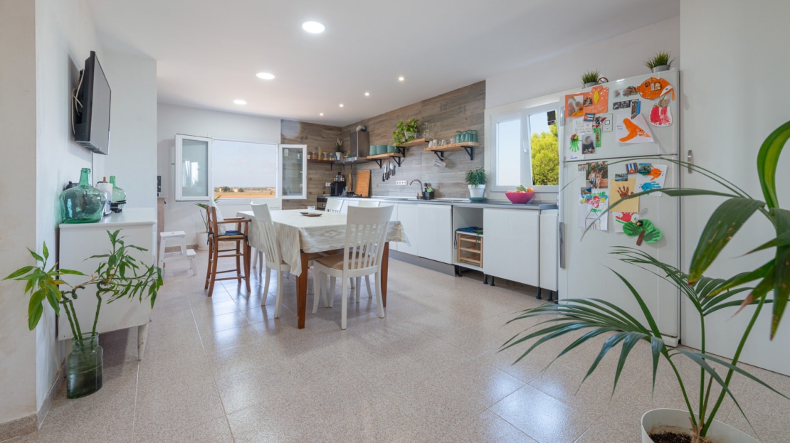 4856 Partly renovated country house in Ses Salines, with absolute privacy, dista