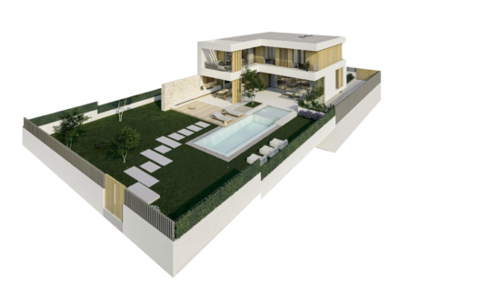 4936 IM BAU! - Moderne Neubau-Villa in Strand und Hafennähe in El Toro/Port Adriano
