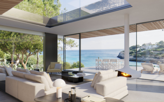 V-4224 PROJEKT! Ultra moderne Villa, mit verglastem Pool,  in 1. Meereslinie in Cala Mandia bei Portocristo 10