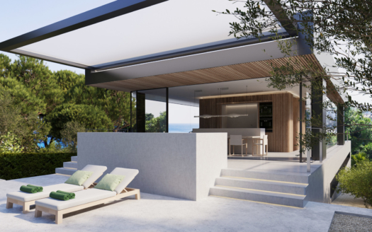 V-4224 PROJEKT! Ultra moderne Villa, mit verglastem Pool,  in 1. Meereslinie in Cala Mandia bei Portocristo 2