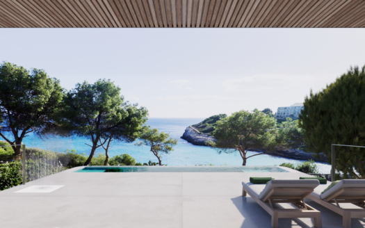 V-4224 PROJEKT! Ultra moderne Villa, mit verglastem Pool,  in 1. Meereslinie in Cala Mandia bei Portocristo 5