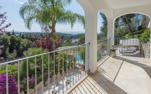 V-4657 Mediterrane Villa in Portals Nous mit beeindruckendem Panoramablick auf das Meer 21