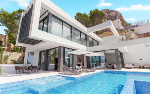 ERSTBEZUG! Neubau hoch über Cala Llamp - Atemberaubende moderne Villa mit fantastischem Meerblick (30)