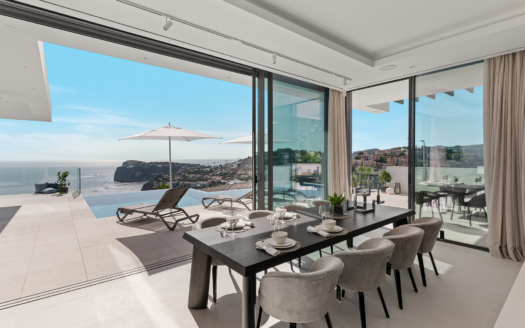 ERSTBEZUG! Neubau hoch über Cala Llamp - Atemberaubende moderne Villa mit fantastischem Meerblick (9)