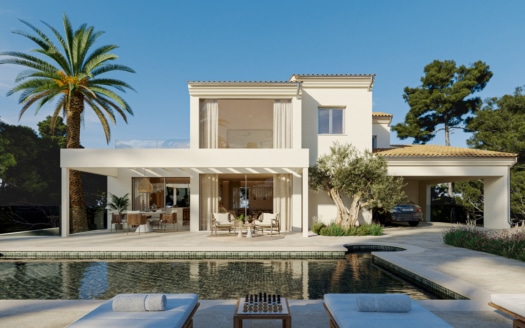 4964 Villa in Santa Ponsa mit Blick auf das Meer mit Ferienvermietungslizenz und Umbau-Projekt!