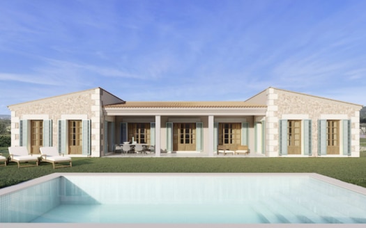 4986 IM BAU! Mediterrane Luxus Finca in Campos auf großem Grundstück mit Salzwasser Pool & Privatsphäre 20