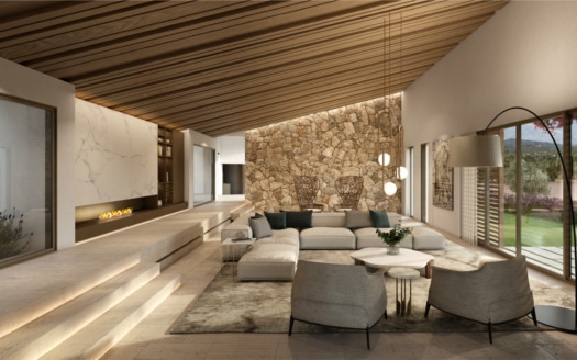 F-3384 Exklusive Neubau Finca in Selva, im Herzen des schönsten Landstrichs Mallorcas