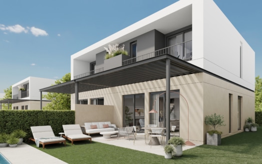 5007 PROJEKT! Exklusive Neubau-Doppelhaushälfte in Puig de Ros - Badia Gran mit privatem Pool 13