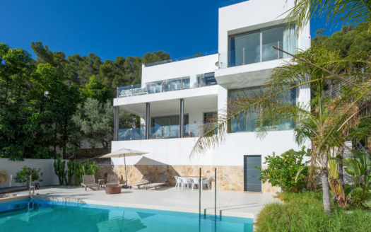 4498-Moderne Villa mit Infinitypool und Meerblick bis auf die Bucht von Palma in ruhiger Lage von Genova4