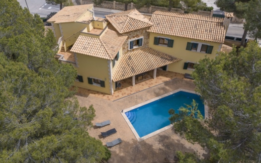 5034 Mediterrane Villa in El Toro mit Pool, Privatsphäre und Blick auf die Berge 1