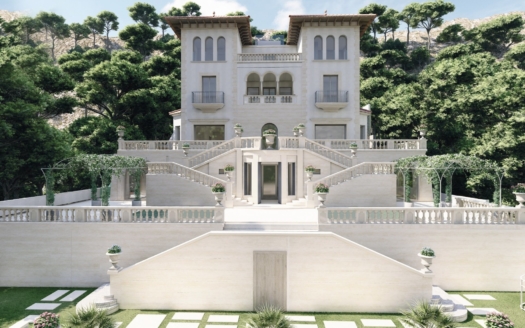 4995 PROJEKT! Prestigeträchtiges Luxus Chateau in Port Andratx, 1. Meereslinie mit unvergleichlichem Ausblick 3