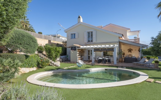 5019 Traumhaft mediterrane Villa in Nova Santa Ponsa mit großem Garten, Pool & Gäste-Apartment 23