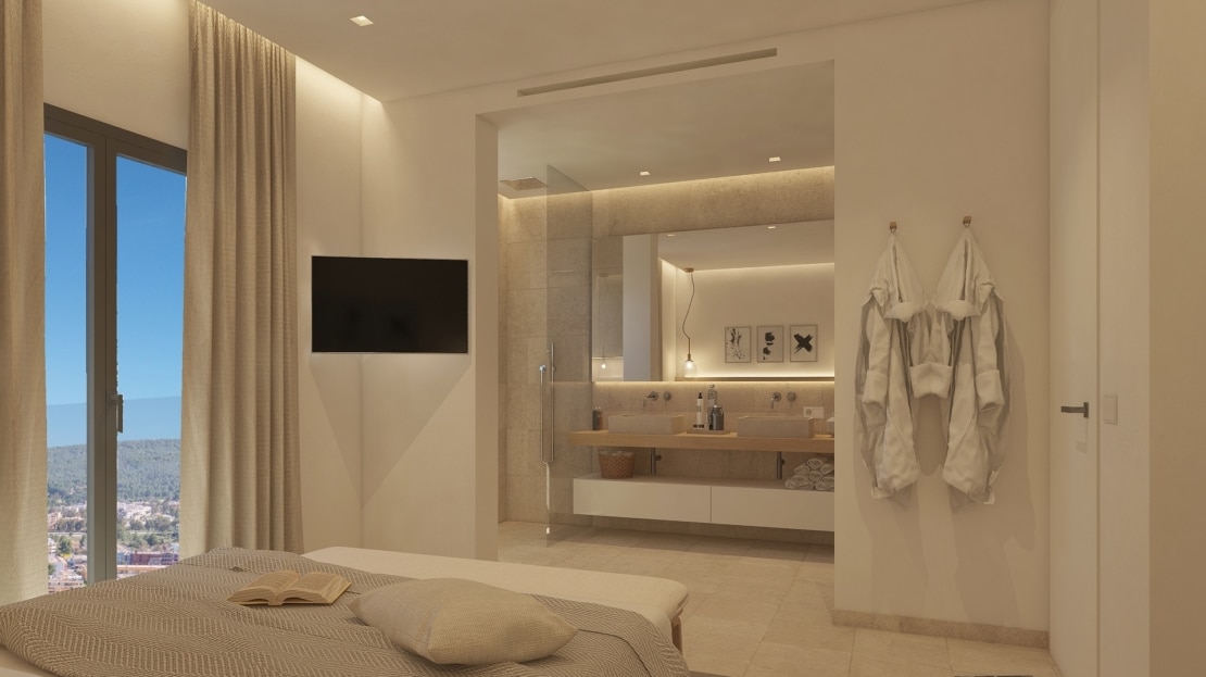 A-3109_2 PROJEKT! Komfortables Apartment mit großer Terrasse und schöner Gemeinschaftsanlage in Santa Ponsa