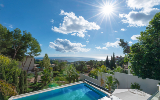 4498-Moderne Villa mit Infinitypool und Meerblick bis auf die Bucht von Palma in ruhiger Lage von Genova20