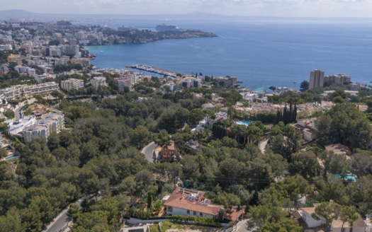 5037 Imposante, mediterrane Villa in Cas Catala, in ruhiger Lage mit großem Pool und Teil-Meerblick 1