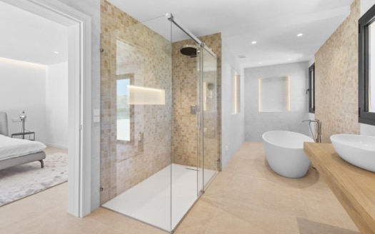 V-4135 NEUBAU! Ruhig gelegene Traum-Villa in Nova Santa Ponça mit Pool, Garten und Privatsphäre 11
