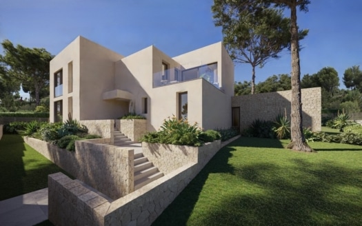 5071 IM BAU! Moderne Villa in Nova Santa Ponsa mit Ferienvermietungslizenz und herrlichem Meerblick