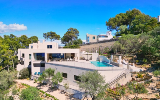 5082-97 Luxus Villa in Costa de la Calma mit Salzwasser Pool, Gäste-Apartment und Traum-Meerblick 2