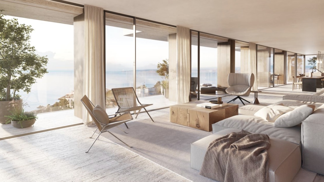 A-4385 Apartment in Bendinat auf höchstem Luxus Niveau mit Meerblick