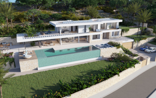 5245 Bau-Grundstück in Bunyola mit Projekt für eine fantastische Villa mit Panoramablick 6