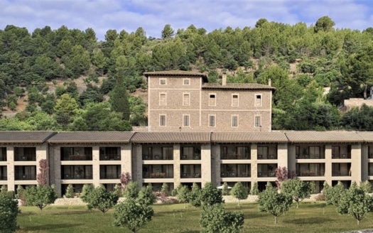 P-4832_13 PROJEKT! Charmantes Penthaus mit herrlichem Bergblick und privater Terrasse in Neubau Komplex in Bunyola