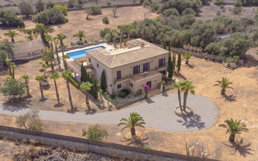 F-4065 Idyllische Finca in Santanyi mit mallorquinischem Charme und Panoramablick