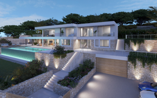 5245 Bau-Grundstück in Bunyola mit Projekt für eine fantastische Villa mit Panoramablick 7