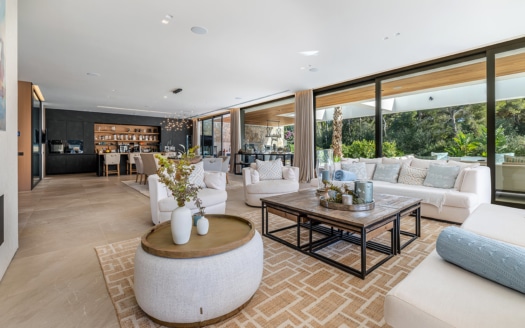5023 Spektakuläre, moderne Designer Villa in Nova Santa Ponsa direkt am Golfplatz