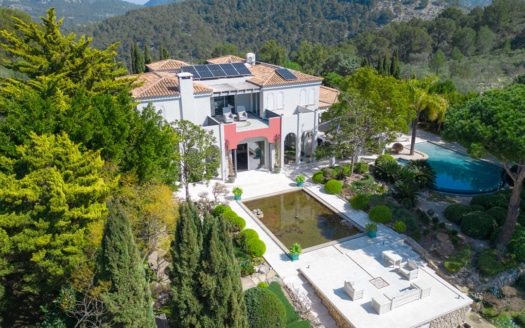 V-3141 Imposante Villa IN Son Font mit atemberaubendem Ausblick bis zum Meer 4